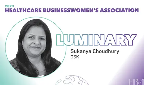 Sukanya Choudhury, EVP - Regulatory Affairs, conferred the HBA Luminary award winner for 2023