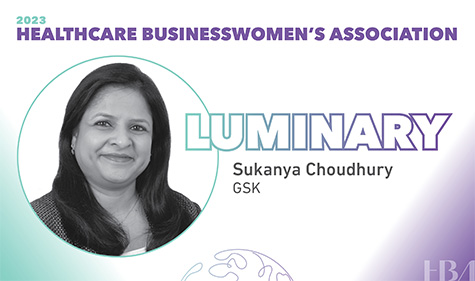 Sukanya Choudhury, EVP - Regulatory Affairs, conferred the HBA Luminary award winner for 2023