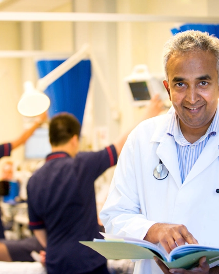 Responsible healthcare professionals