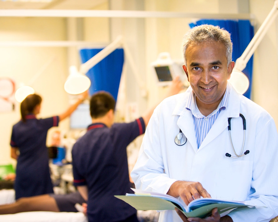 Responsible healthcare professionals